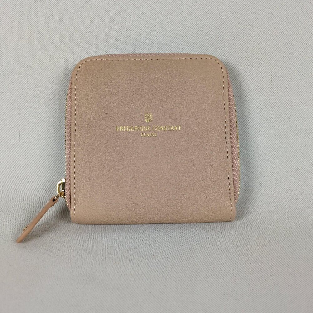 Frederique Constant Genève Travel Case — Blush Pink with Dust Bag  - Like new